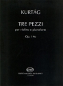 3 Pezzi op.14e fr Violine und Klavier