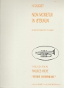 Non morietur in aeternum pour trompette en ut et orgue Collection Maurice Andr
