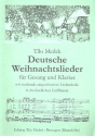 Deutsche Weihnachtslieder fr Gesang und Klavier