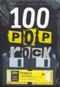 100 Pop Rock Songs (+5 CD's + Midifiles): Songbook keyboard/vocal/guitar