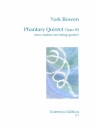 Phantasy Quintet op.93 for bassclarinet and string quartet score and parts