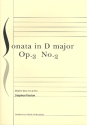 Sonata D major op.3,2 for double bass and piano
