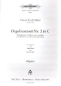 Konzert C-Dur Nr.2 fr Orgel solo, 2 Violinen, Viola, Bass, 2 Trompeten und Pauken ad lib Orgelstimme