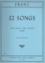 32 Songs for low voice and piano (dt/en)