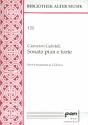 Sonata pian e forte fr 8 Instrumente in 2 Chren Partitur und Stimmen