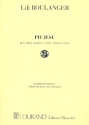 Pie Jesu pour chant, quatuor  cordes, harpe et orgue partition (edition B, voix moyenne)
