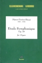 tude symphonique op.78 for organ