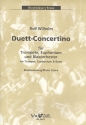 Duett-Concertino fr Trompete, Euphonium und Blasorchester Trompete, Euphonium und Klavier,  Stimmen