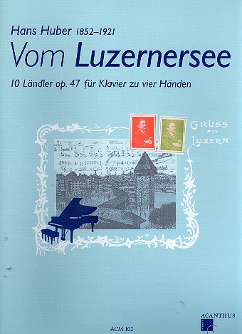 Vom Luzernersee op. 47 (+CD) fr Klavier 4 Hnden