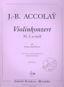 Konzert a-Moll Nr.1 (+CD) fr Violine und Klavier