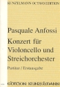 Konzert fr Violoncello und Streichorchester Partitur
