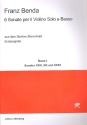 6 Sonaten aus dem Berliner Manuskript Band 2 fr Violine und Bc Partitur und Stimmen (Bc nicht ausgesetzt)