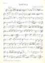 Sinfonia D-Dur fr Kammerorchester Violine 1