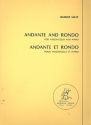 Andante and Rondo for cello and piano