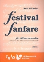 Festival Fanfare fr 10 Blechblser (Pauken ad lib) Partitur und Stimmen
