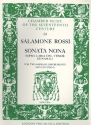 Sonata nona sopra l'aria del tenor di Napoli for soprano instruments and Bc score and parts