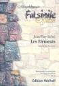 Les Elements fr 2 Flten, Streicher und Cembalo Partitur (= Cembalo) und Stimmen