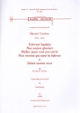 Tulerunt and 4 other Pieces for 5-6 voices (mixed chorus) a cappella score