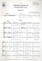 Christus natus est fr gem Chor, Streicher und Orgel (2 Hrner ad lib) Chorpartitur
