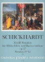 12 Sonaten Band 4 (Nr.10-12) fr Altblockflte und Bc