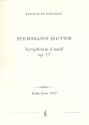 Sinfonie d-Moll op.17 fr Orchester Studienpartitur