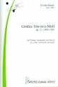 Groes Trio e-Moll op.12 fr Violine, Violoncello und Klavier Stimmen