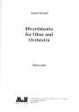 Divertimento fr Oboe und Orchester Oboe solo