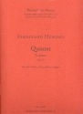 Quintett a-Moll op.47 for 2 violins, viola, cello and piano piano score and parts