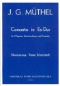 Konzert Es-Dur fr 2 Fagotte, Streichorchester und Cembalo fr 2 Fagotte und Klavier Partitur und Stimmen