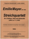 Streichquartett g-Moll op.14 (c1858) fr 2 Violinen, Viola und Violoncello Partitur