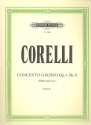 Concerto grosso g-Moll op.6,8 fr 2 Violinen, Violoncello, Streicher und Bc Partitur