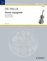 Danse espagnole aus La vida breve fr Violine und Klavier