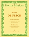 6 Sonaten Band 1 (Nr.1-3) fr Violine (Flte, Oboe, Viola) und Bc
