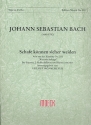 Schafe knnen sicher weiden aus BWV208 Arie fr Sopran, 2 Altblockflten und Bc Partitur und Stimmen