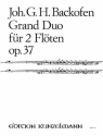 Grand duo op.37 fr 2 Flten Spielpartitur