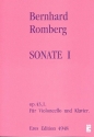 Sonate op.43,1 fr Violoncello und Klavier