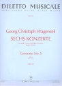 Konzert B-Dur fr Orgel und Orchester Partitur
