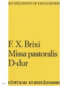 Missa pastoralis D-Dur fr Soli, gem Chor und Orchester Partitur (la)