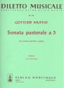 Sonata pastorale a 3 fr 2 Violinen und Klavier Stimmen