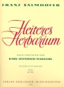 Heiteres Herbarium fr hohe Singstimme und Klavier (dt)
