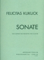 Sonate fr Sopranblockflte und Klavier