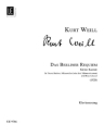 Das Berliner Requiem (1928) kleine Kantate fr TBar, Soli, Mnnerchor und Blasorchester Klavierauszug (dt)