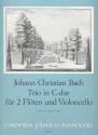 Trio C-Dur fr 2 Flten und Violoncello Partitur und Stimmen