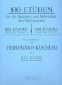 100 Etden op.6 Band 2 30 Etden fr die Anfangs- und Mittelstufe des Violinspiels