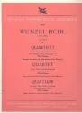 Streichquartett op.2,4 fr 2 Violinen, Viola und Violoncello Stimmen