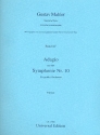 Adagio aus der Sinfonie Nr.10 fr Orchester Partitur