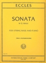 Sonata g minor for double bass and piano