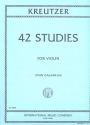 42 Studies for violin