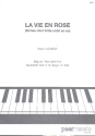 La vie en rose: Gesang und Klavier (dt/fr) Einzelausgabe