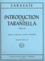Introduction and Tarantella op.43 for violin and piano